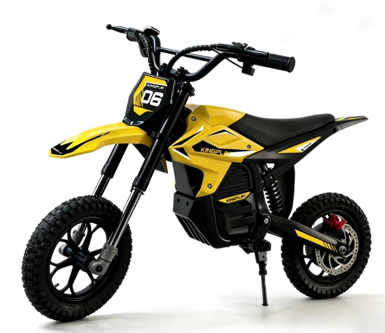Yellow Kingplay S5 E C-win youth electric dirt bike