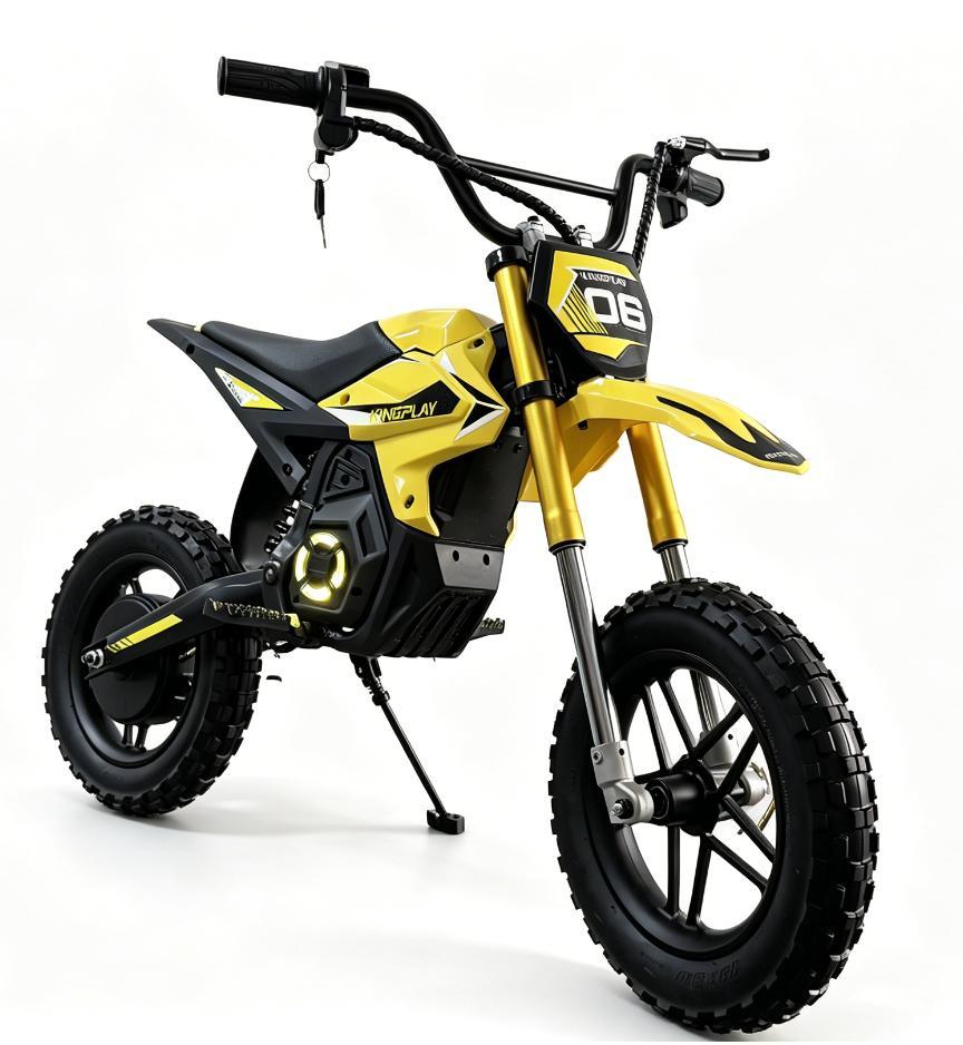 Yellow Kingplay S5 Pro C-win youth electric dirt bike